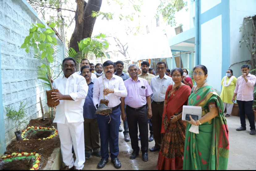  Plant saplings at Head Office/Warehouses on the occasion of Honble C.M. Sri K Chandrashekar Rao Gar